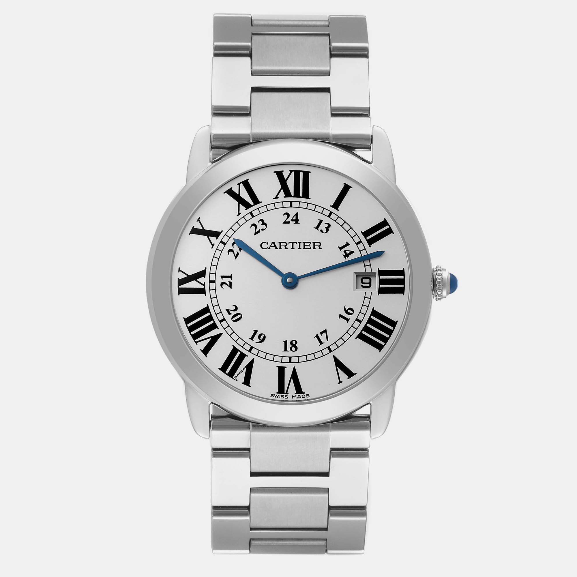 

Cartier Ronde Solo Large Steel Men's Watch, Silver