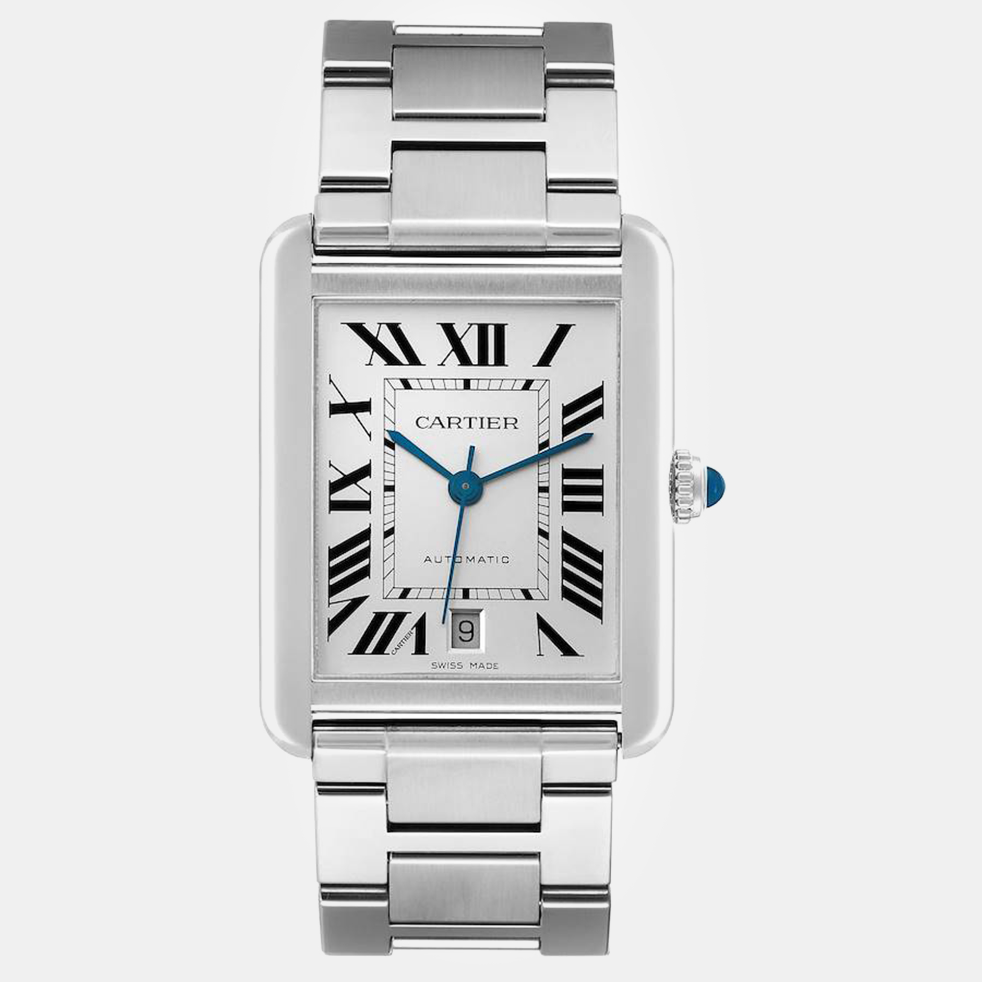 

Cartier Tank Solo  Silver Dial Automatic Steel Men's Watch 31 mm