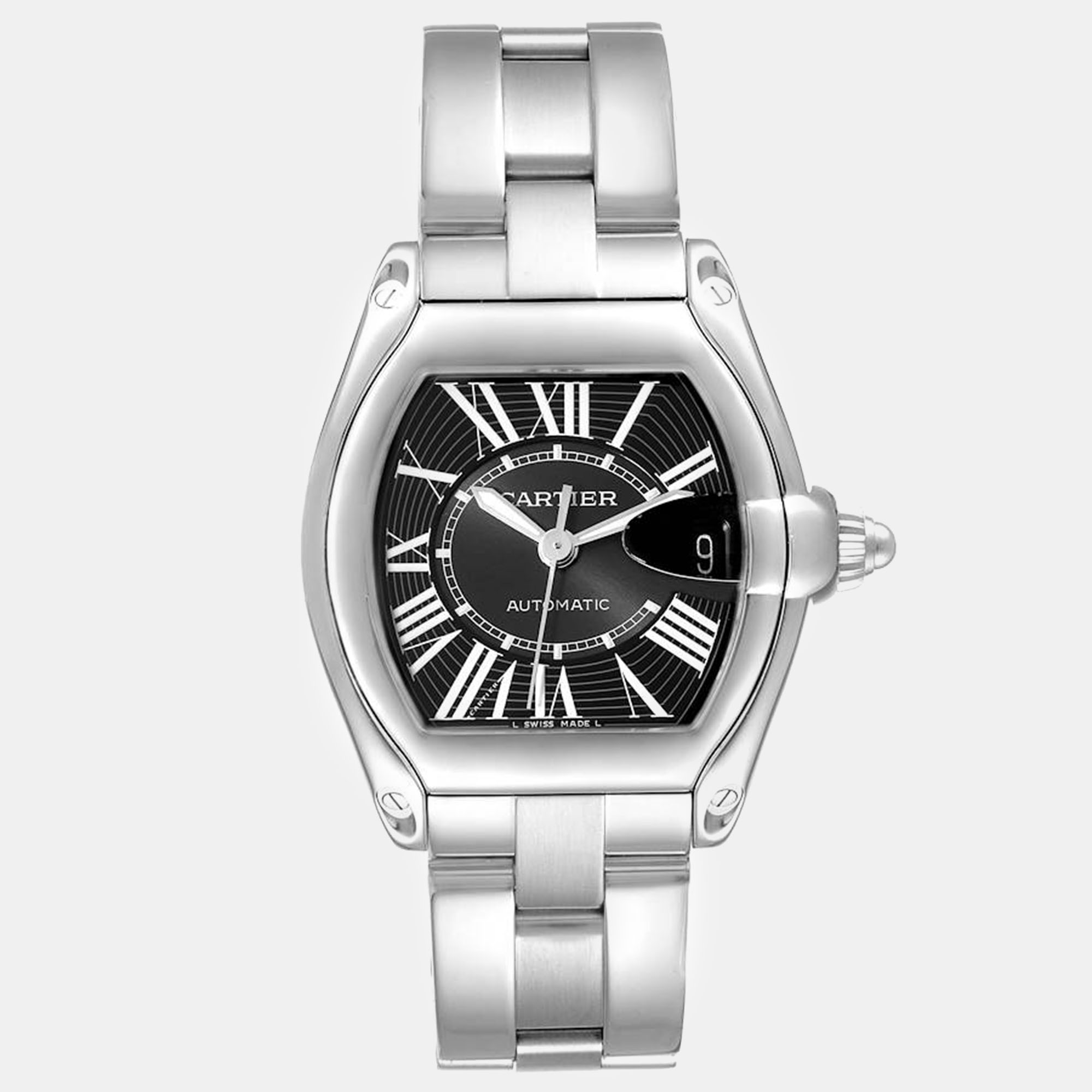 This authentic Cartier watch is characterized by skillful craftsmanship and understated charm. Meticulously constructed to tell time in an elegant way it comes in a sturdy case and flaunts a seamless blend of innovative design and flawless style.