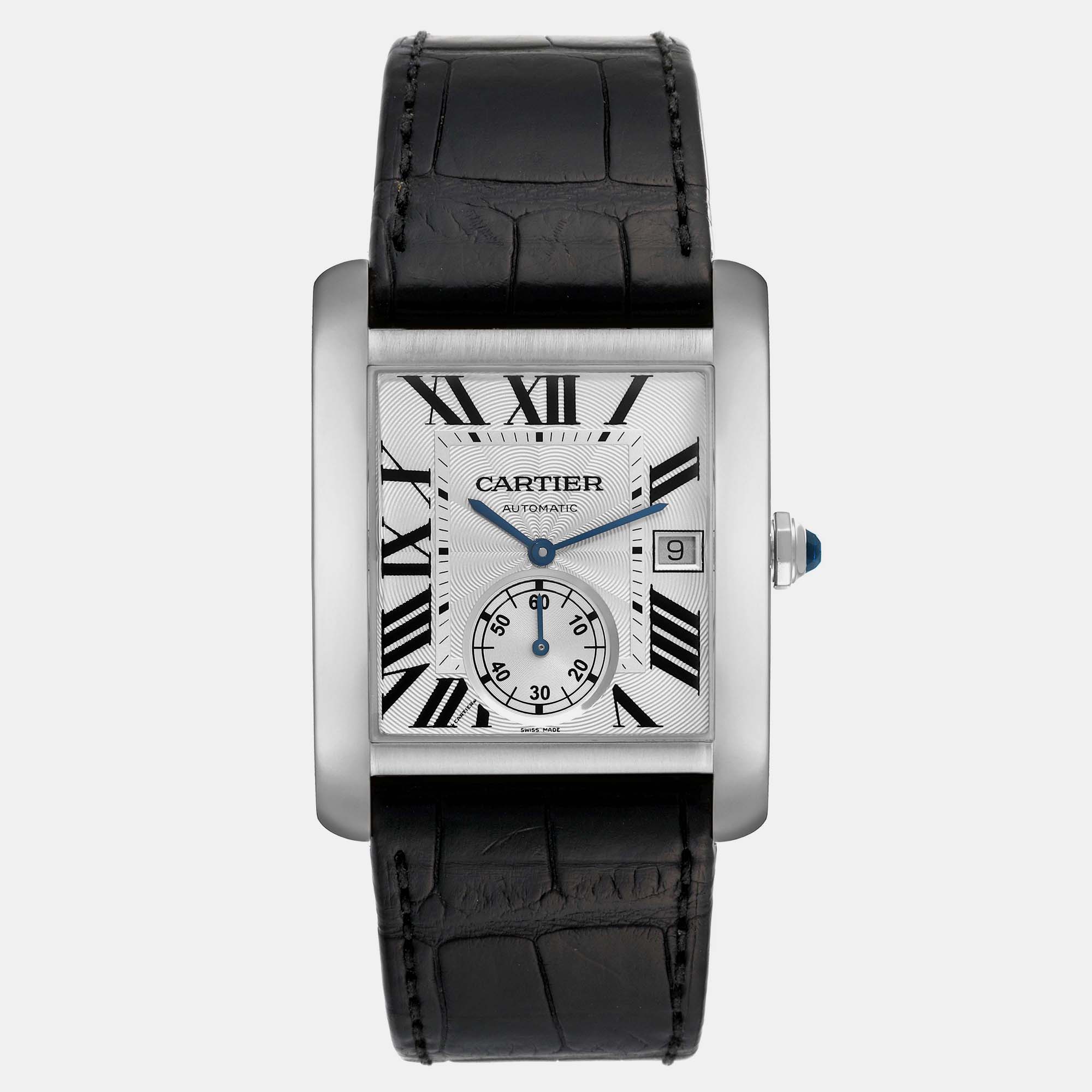 

Cartier Tank MC Silver Dial Steel Men's Watch W5330003 34.3 x 44 mm