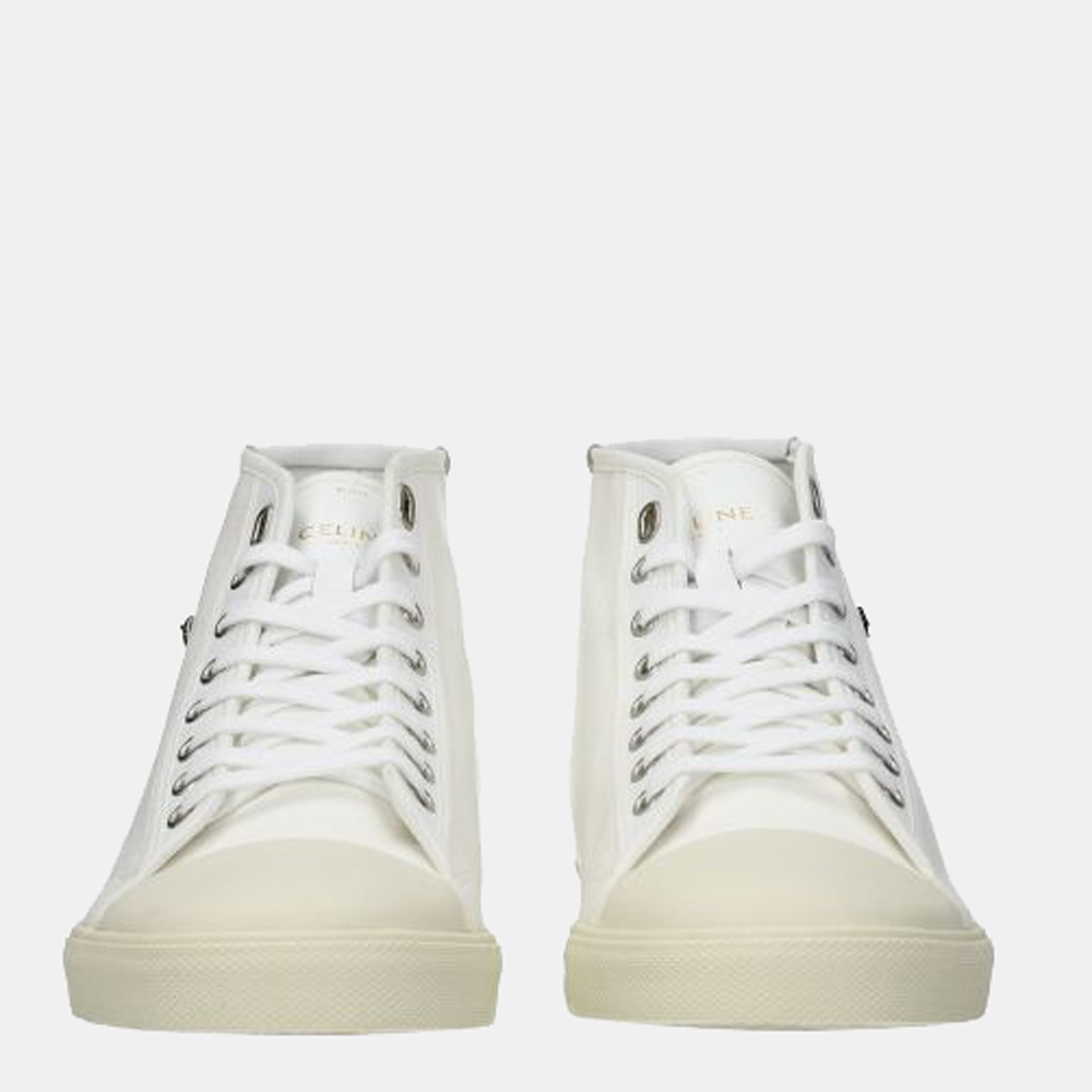 

Celine White André Butzer x Celine Blank Mid Lace-Up Sneaker Size US 9 EU