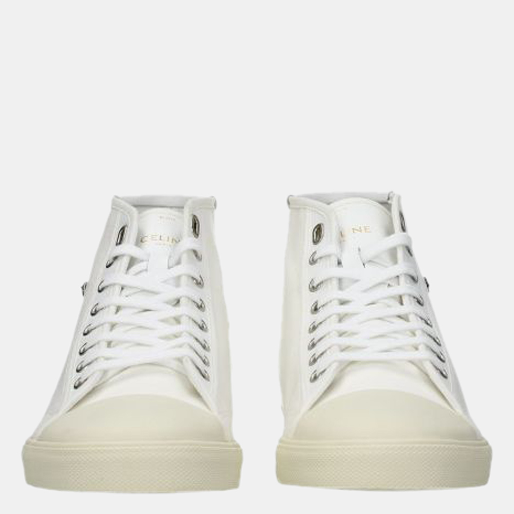 

Celine X André Butzer White Mid Lace Up Sneaker Size US 8 EU