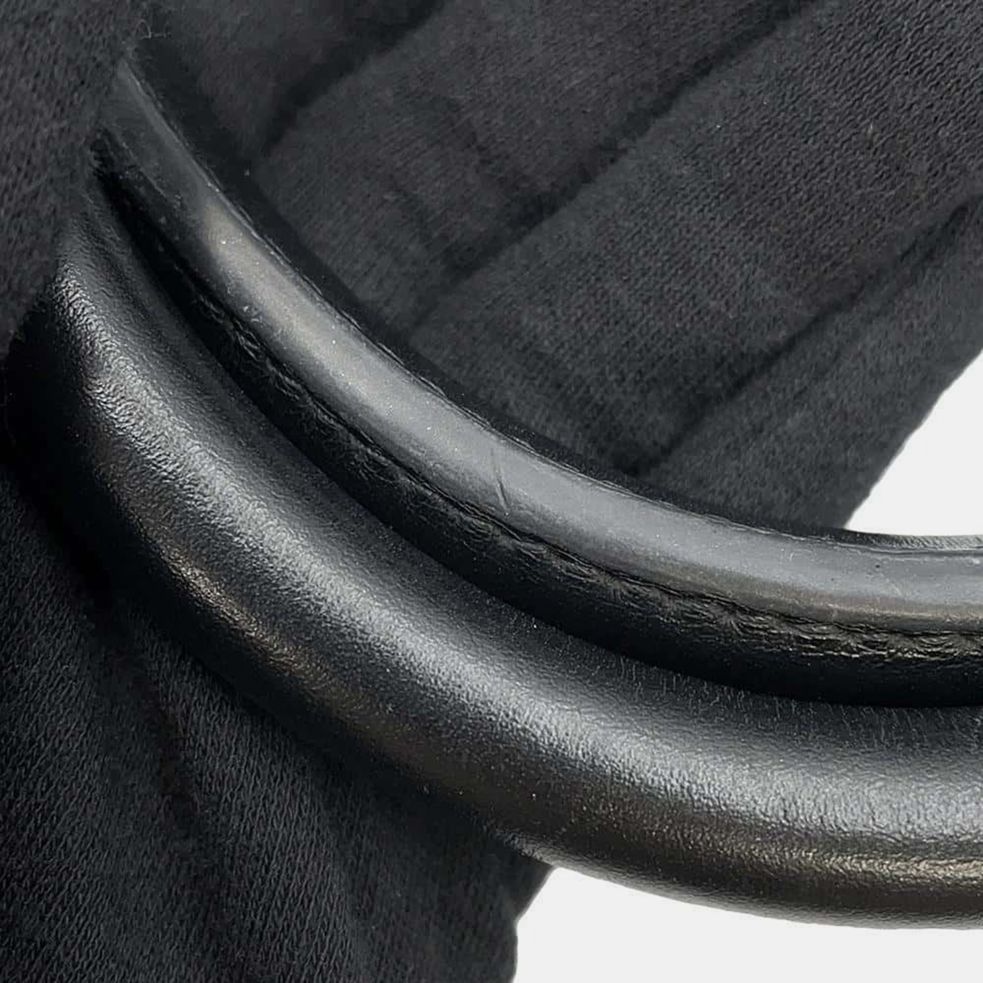 Celine Black Coated Canvas Leather Triomphe Horizontal Tote Bag 5