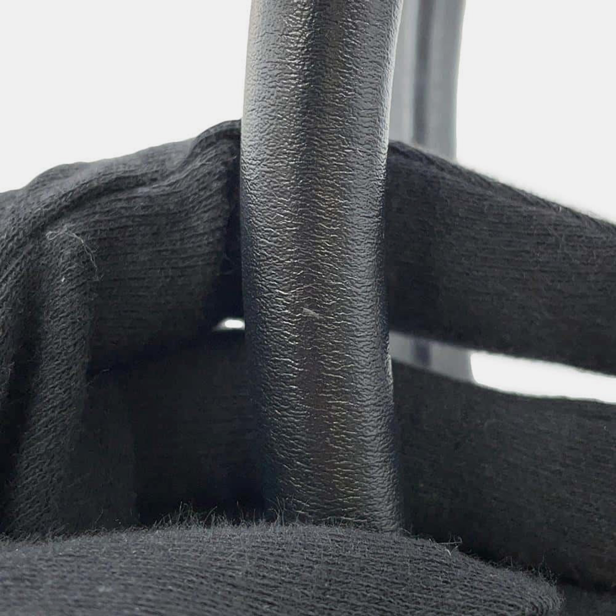Celine Black Coated Canvas Leather Triomphe Horizontal Tote Bag 6