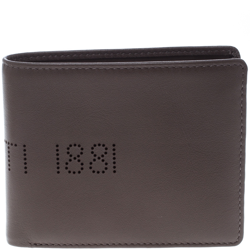 Cerruti 1881 Brown Leather Carson Bifold Wallet