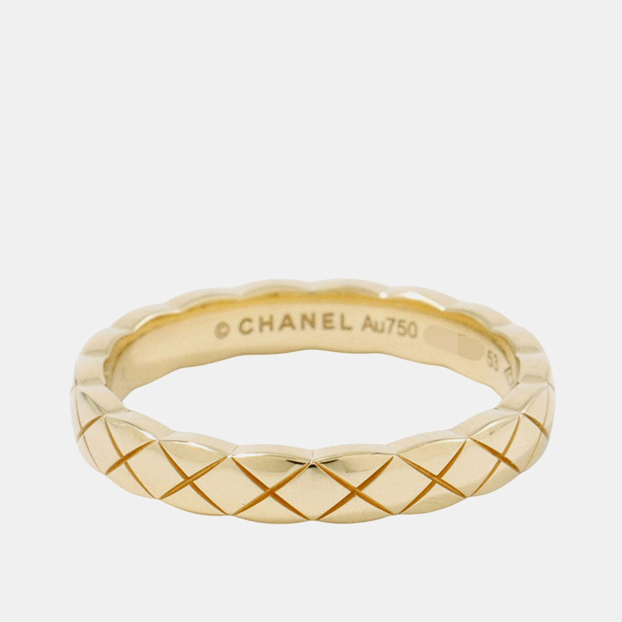 

Chanel Coco Crush Mini Ring Size, Yellow