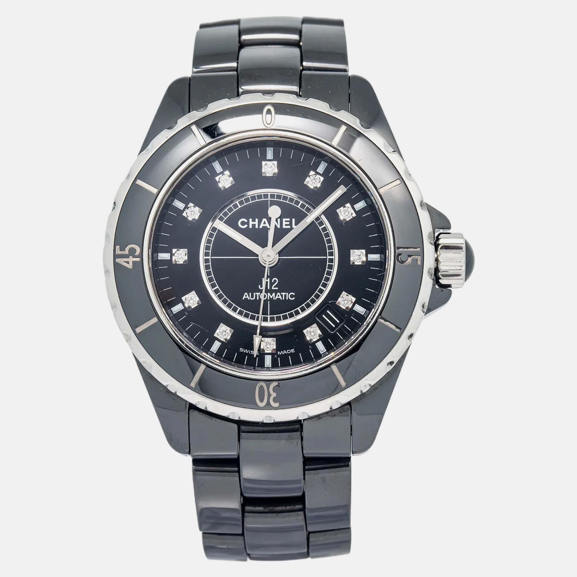 

Chanel J12 H1626 Automatic Black Ceramic Men's Watch