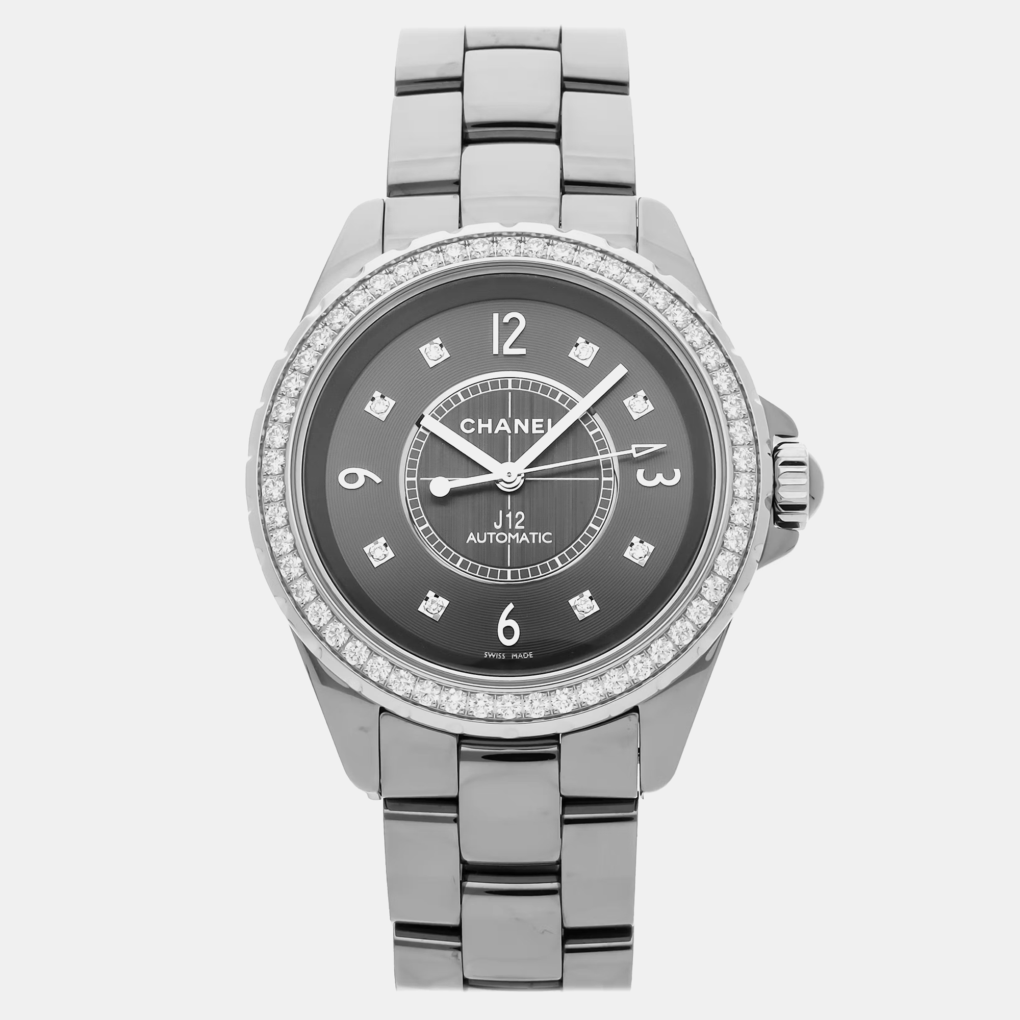 

Pre-Owned Chanel J12 H2566 38 mm, Grey