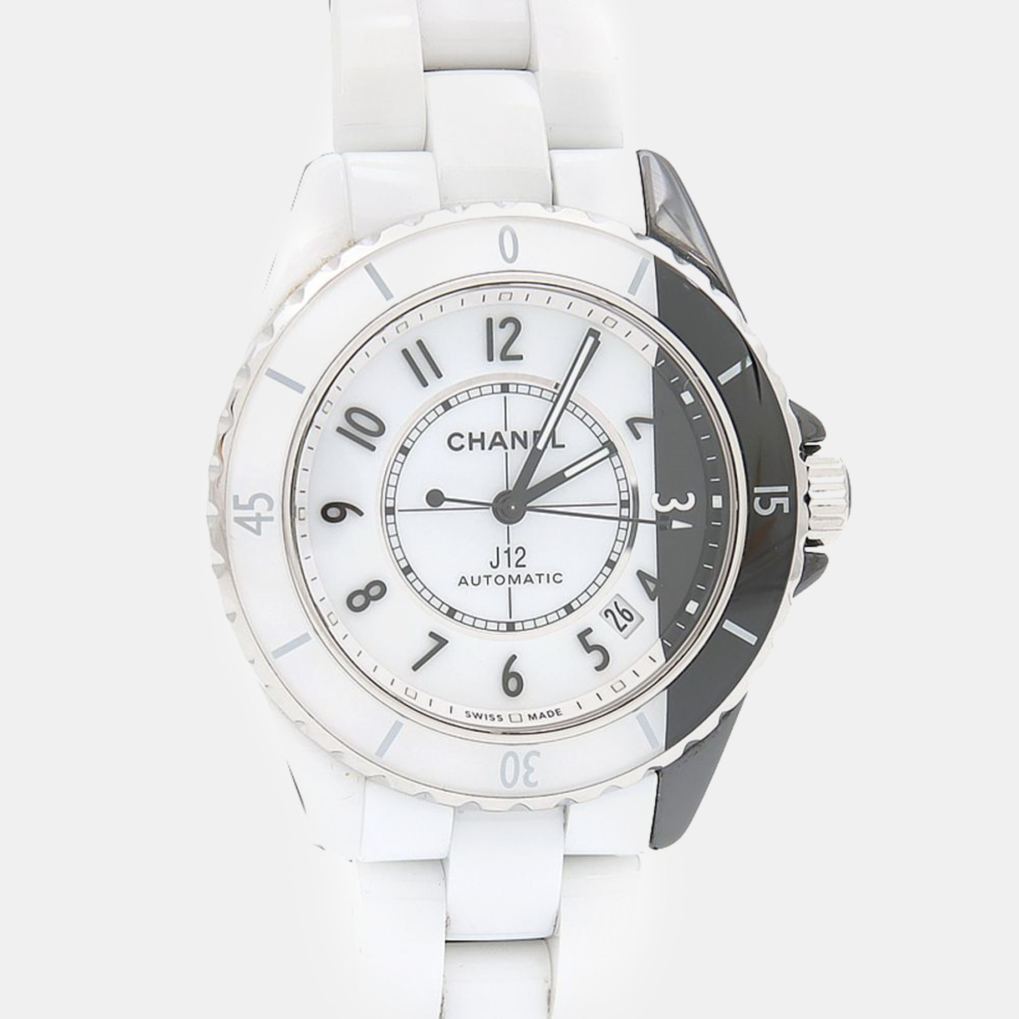 

Chanel J12 Paradox H6515 Automatic Ceramic Stainless Steel Men's Wristwatch 39 mm, White