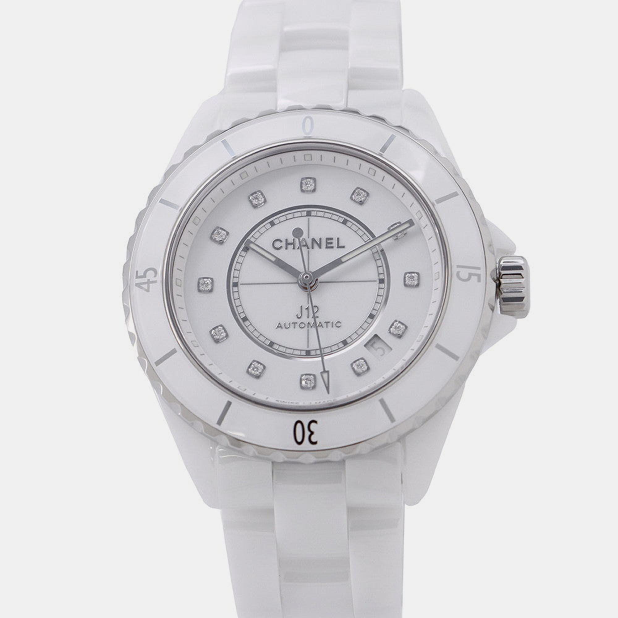 

Chanel J12 H5705 Automatic White Ceramic Men's Wristwatch 38 mm
