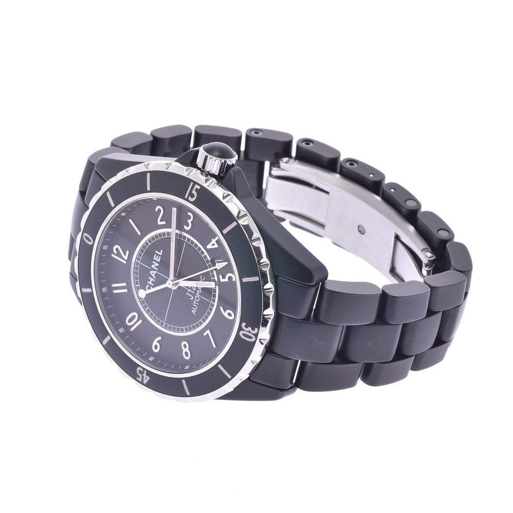 

Chanel Black Ceramic J12 Automatic H3131 Men's Wristwatch