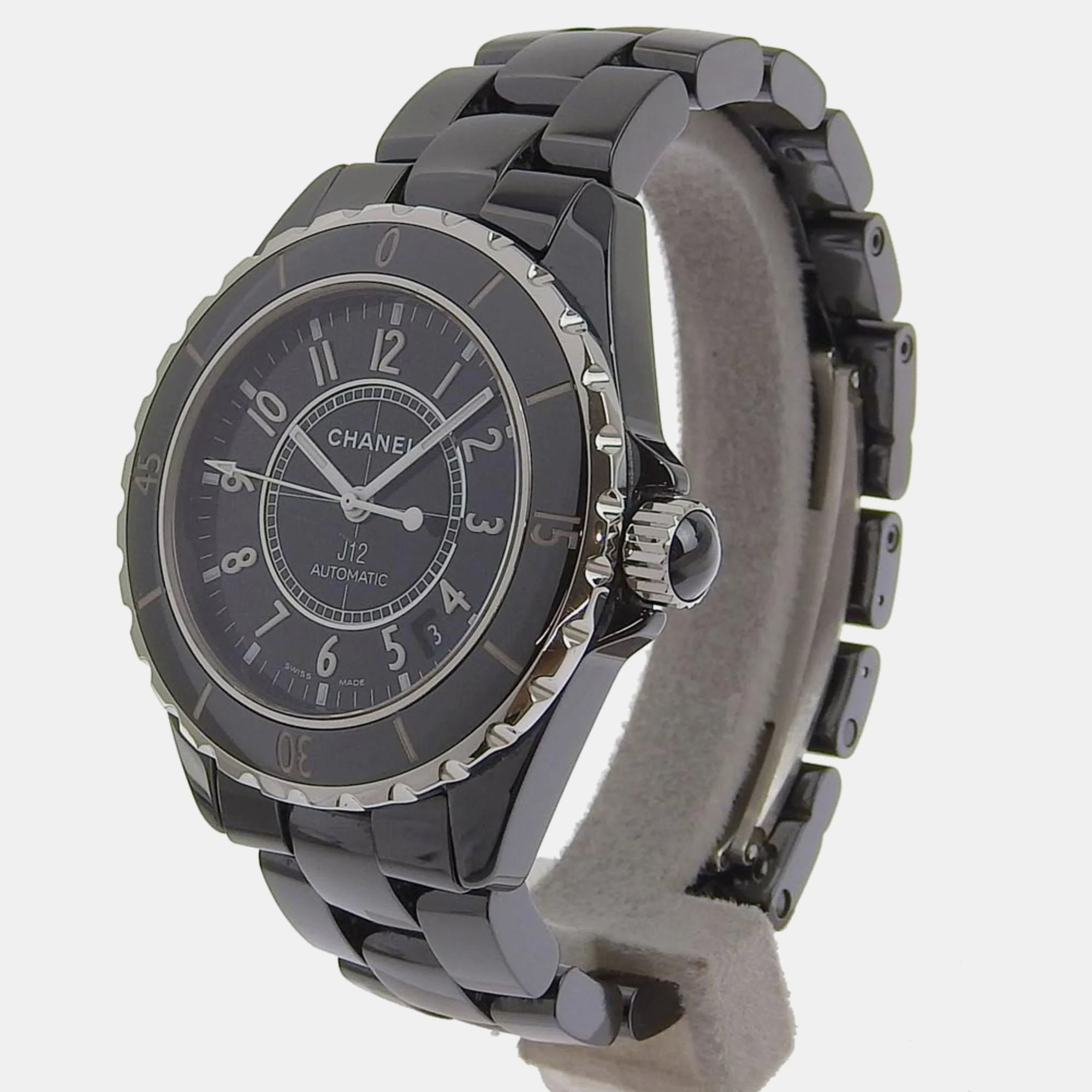 

Chanel Black Ceramic J12 H0685 Automatic Men's Wristwatch 41 mm