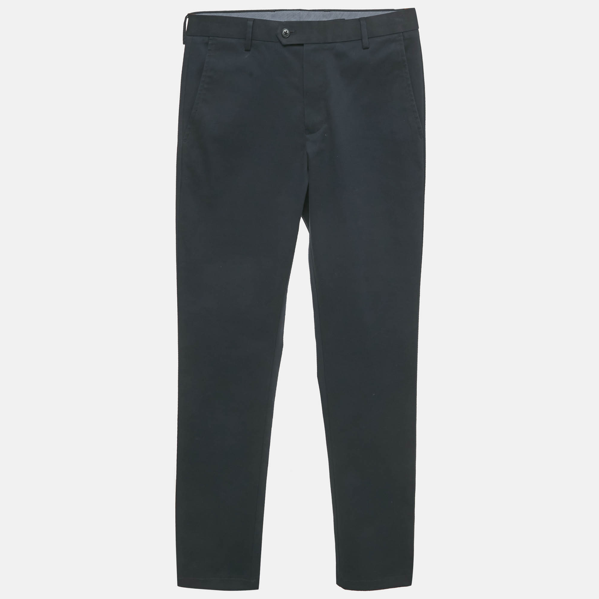 

Charles Tyrwhitt Navy Blue Gabardine Formals Trousers S