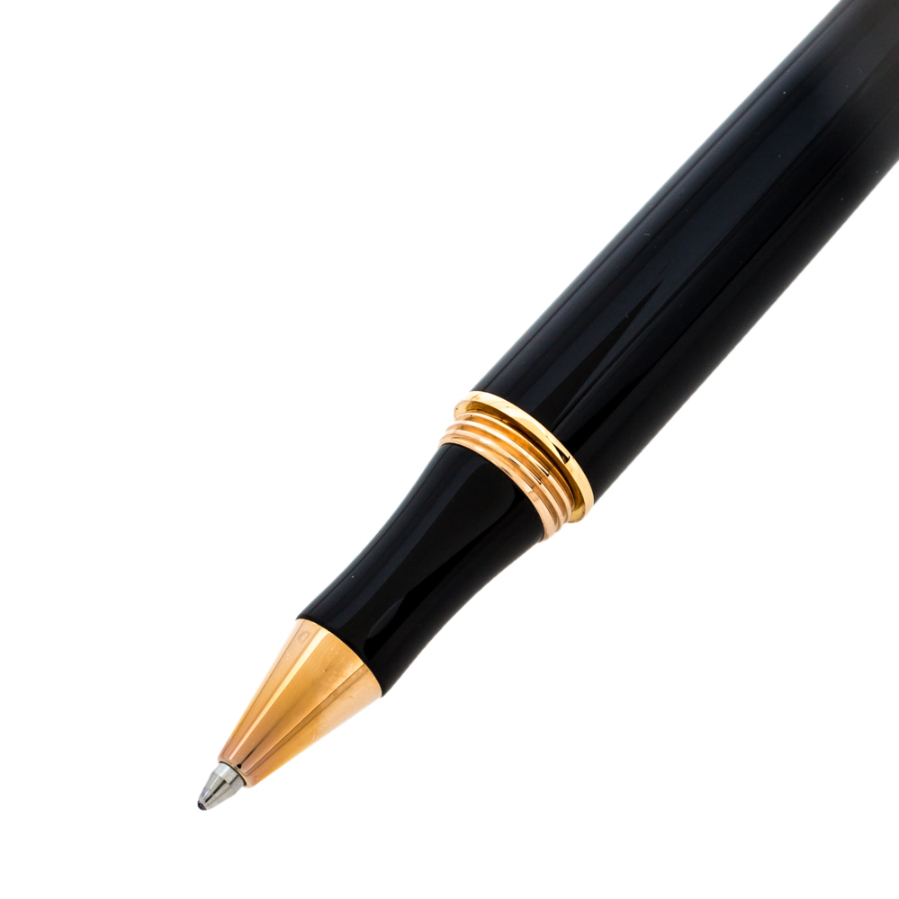 

Chopard Brescia Black Resin Rose Gold Plated Rollerball Pen