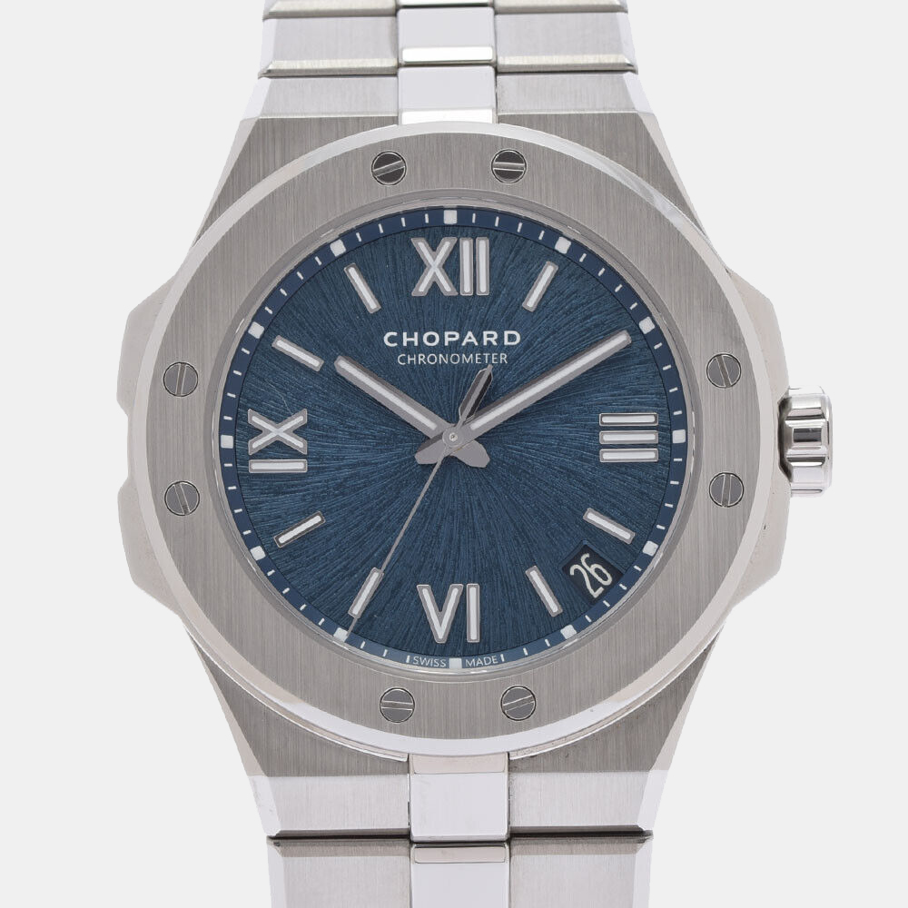 

Chopard Blue Stainless Steel Alpine Eagle 298600-3001 Automatic Men's Wristwatch 41 mm