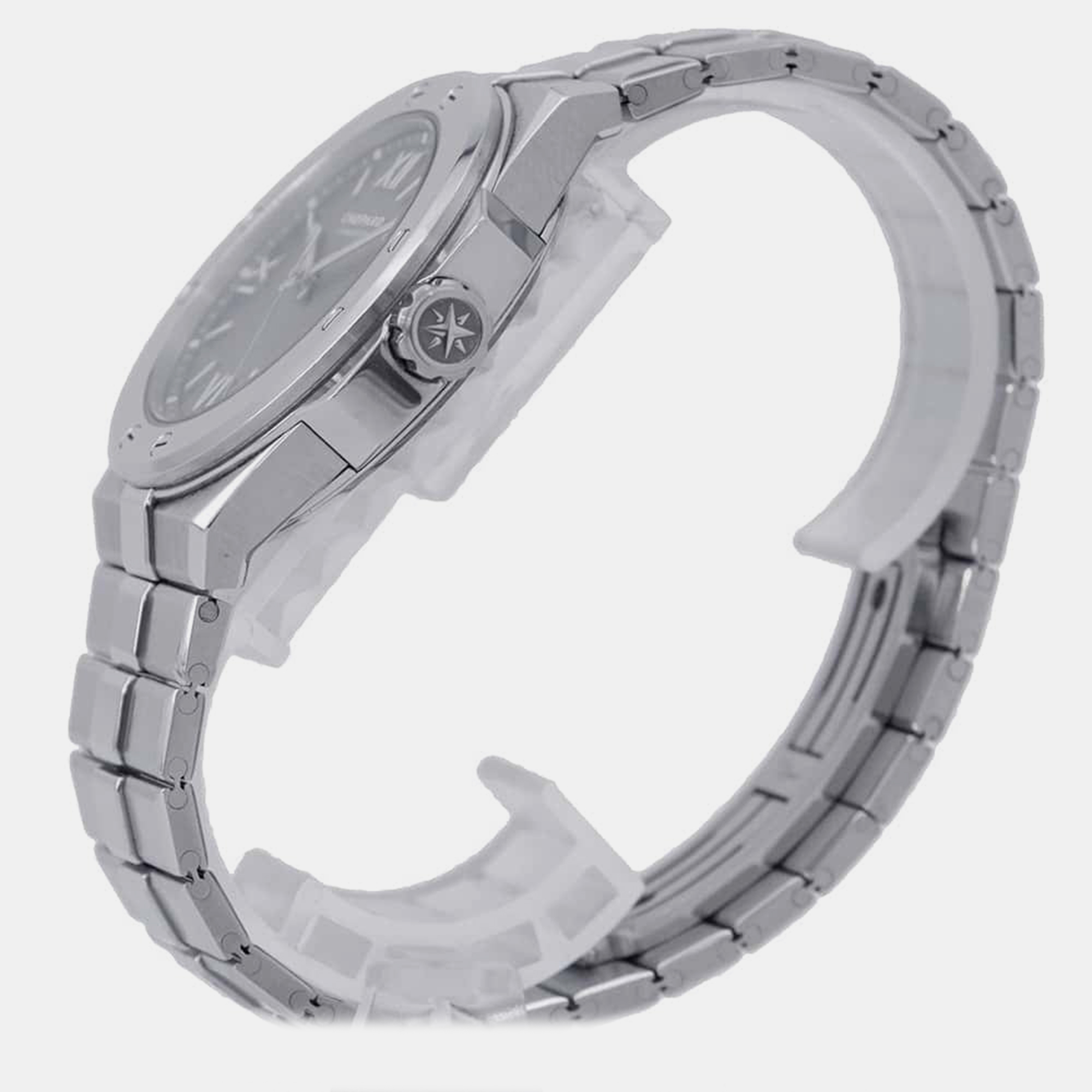 Chopard Grey Stainless Steel Alpine Eagle 298600-3002 Automatic Men`s Wristwatch 41 mm 
