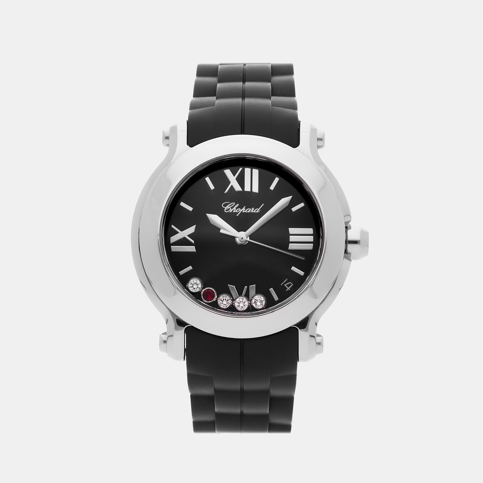 

Pre-Owned Chopard Happy Sport Diamond 8475 36 mm, Black