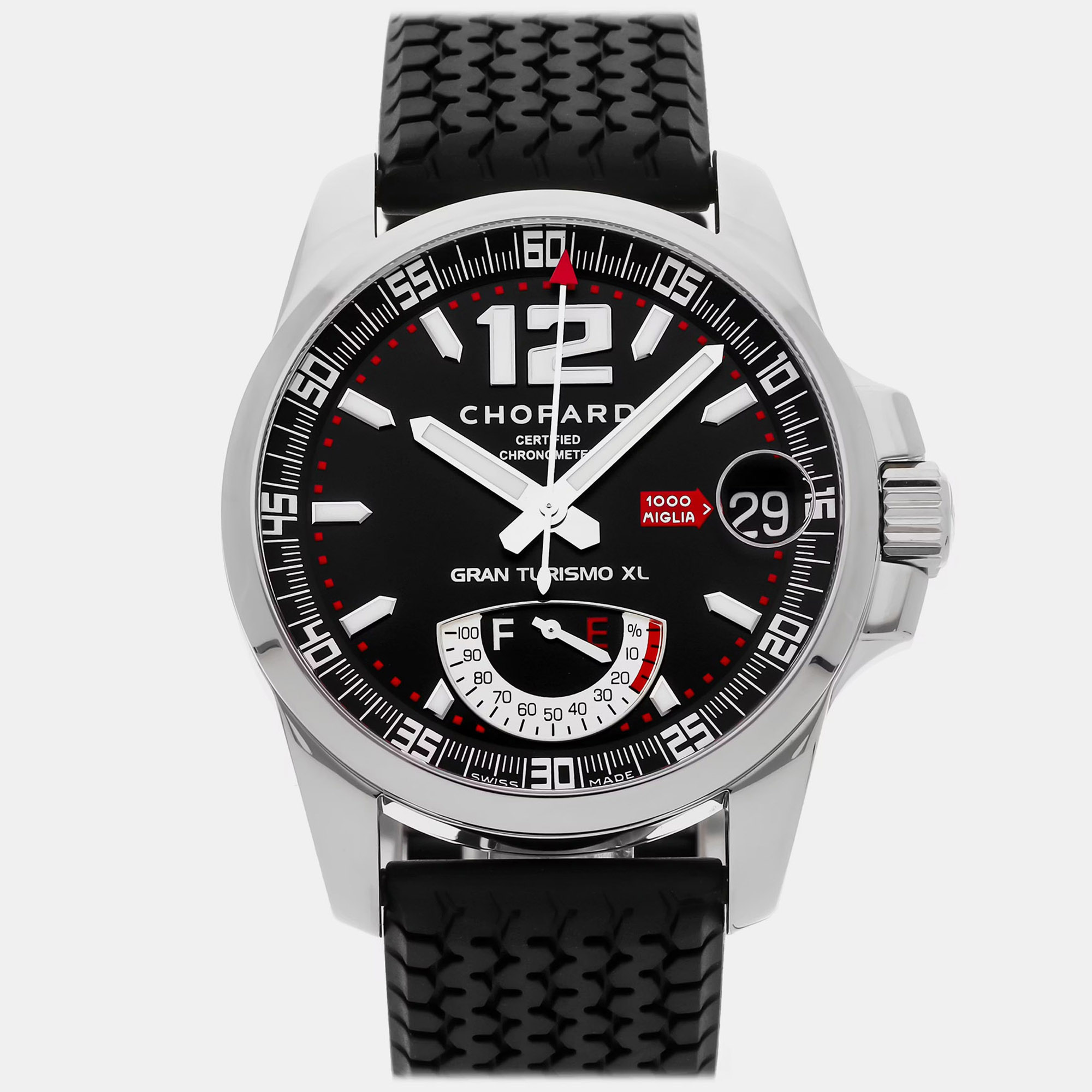 

Pre-Owned Chopard Mille Miglia GT XL 168457-3001, Black