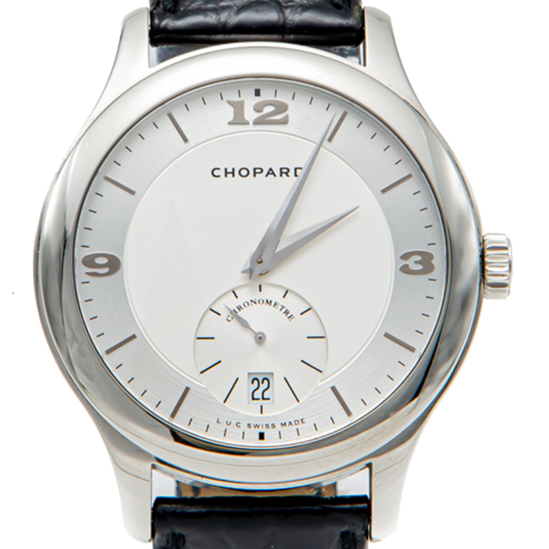 

Chopard Silver Luc In House Movement Steel Chronometer Automatic Men'S Watch