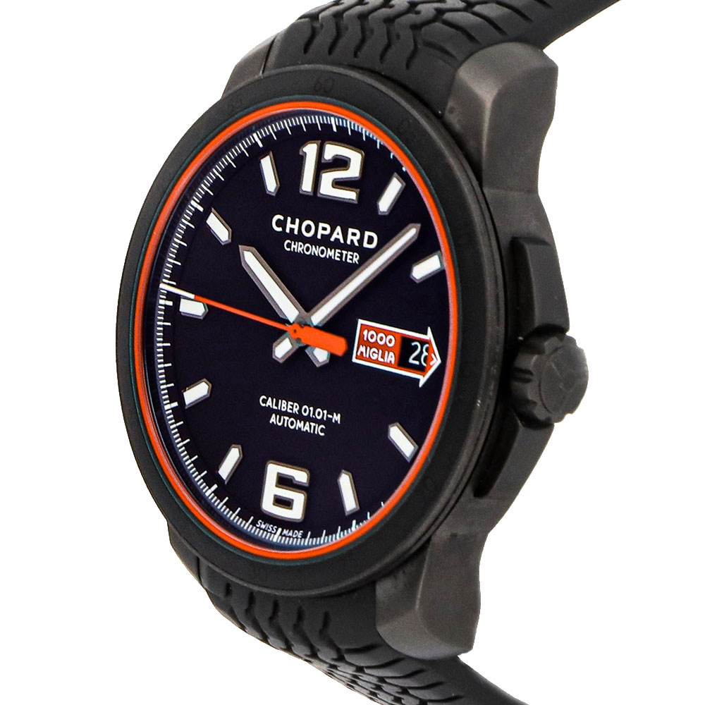 

Chopard Black Dlc Stainless Steel Mille Miglia GTS Speed 168565-3002 Men's Wristwatch 43 MM