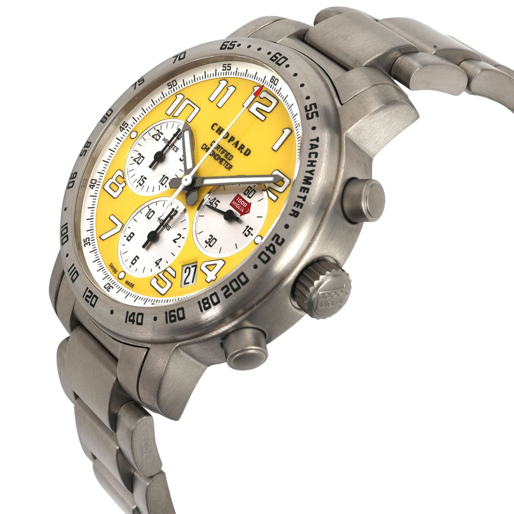 

Chopard Yellow Titanium Mille Miglia 16/8915/104 Men's Wristwatch 40 MM