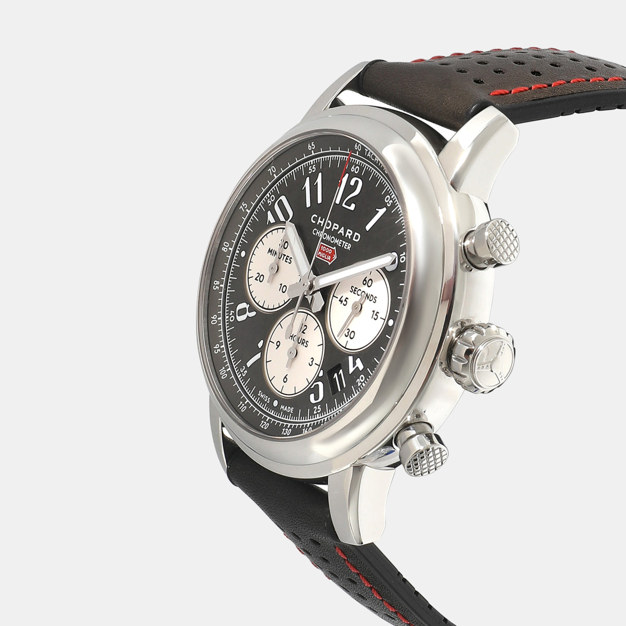 

Chopard Black Stainless Steel Mille Miglia 168589-3006 Men's Wristwatch 42 mm