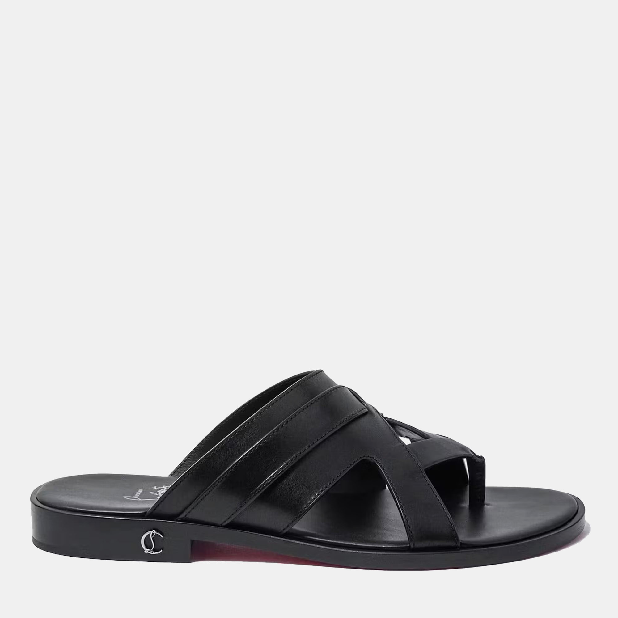 

Christian Louboutin Black Sinouhe Mule Sandal EU