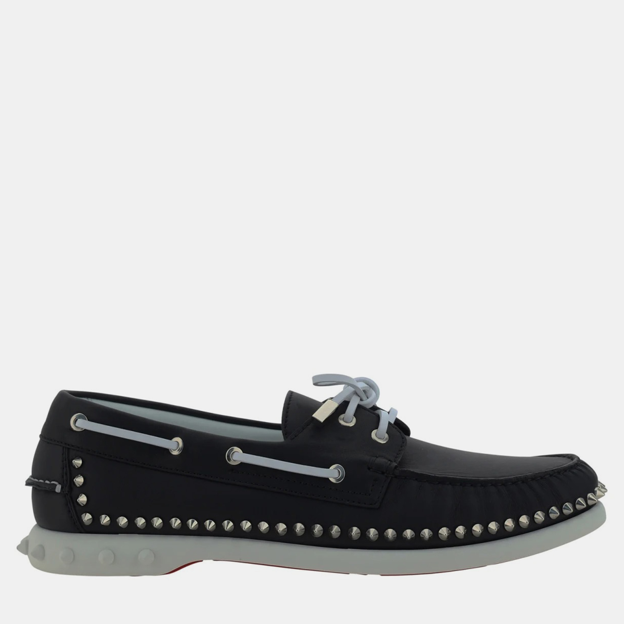 

Christian Louboutin Gerockel Boat Shoes Black/Silver