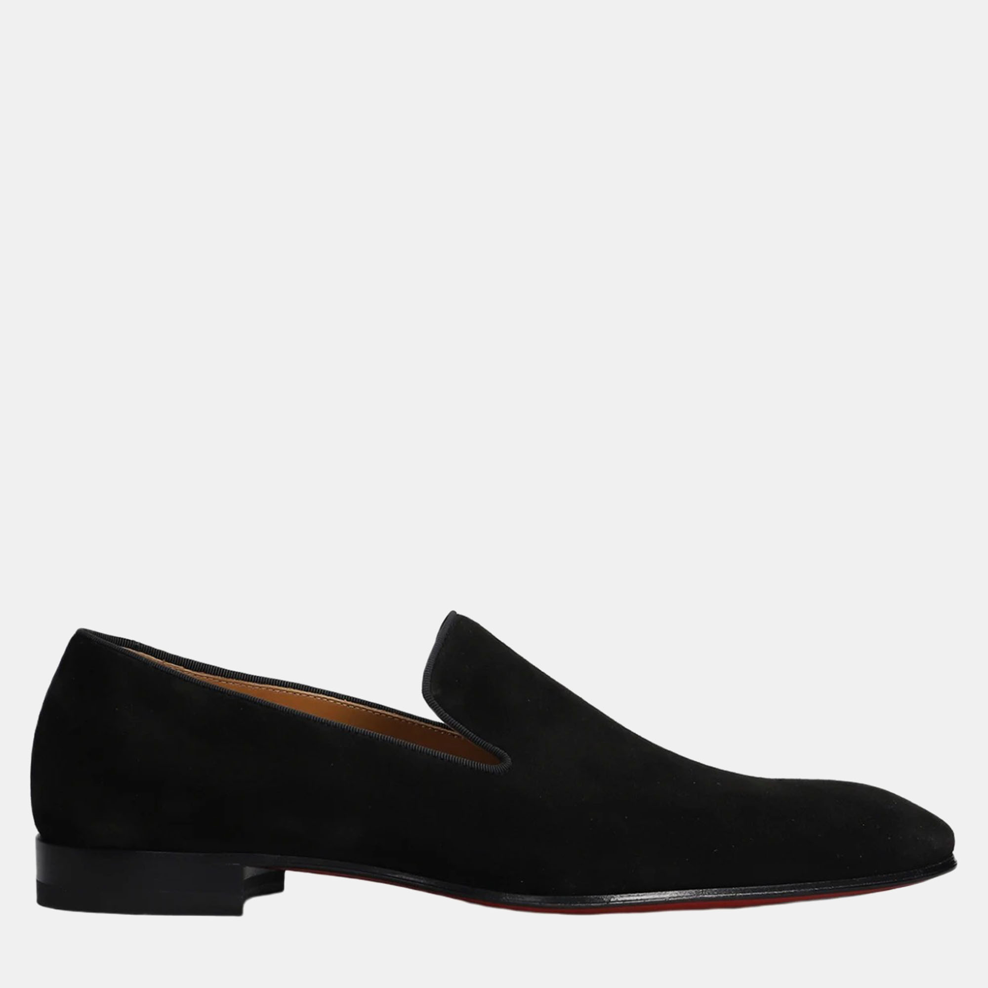 

Christian Louboutin Black Suede Dandelion Flat Loafers IT 39.5