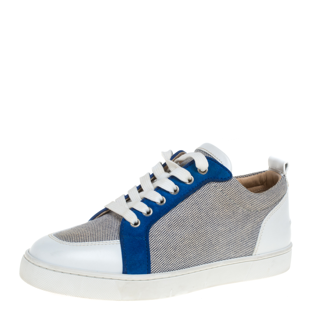 christian louboutin mens sneakers used