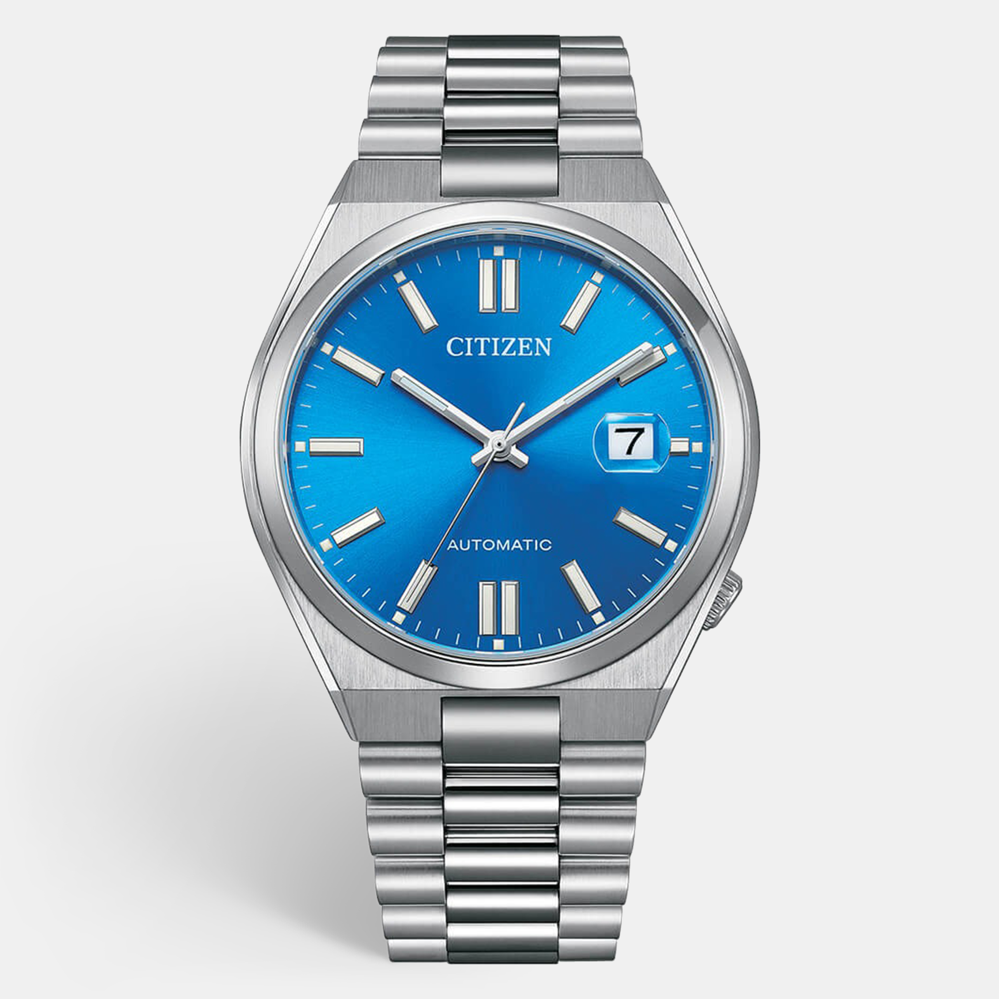 Citizen Tsuyosa NJ015889L Blue Dial Stainless Steel Mens Wristwatch 40 mm