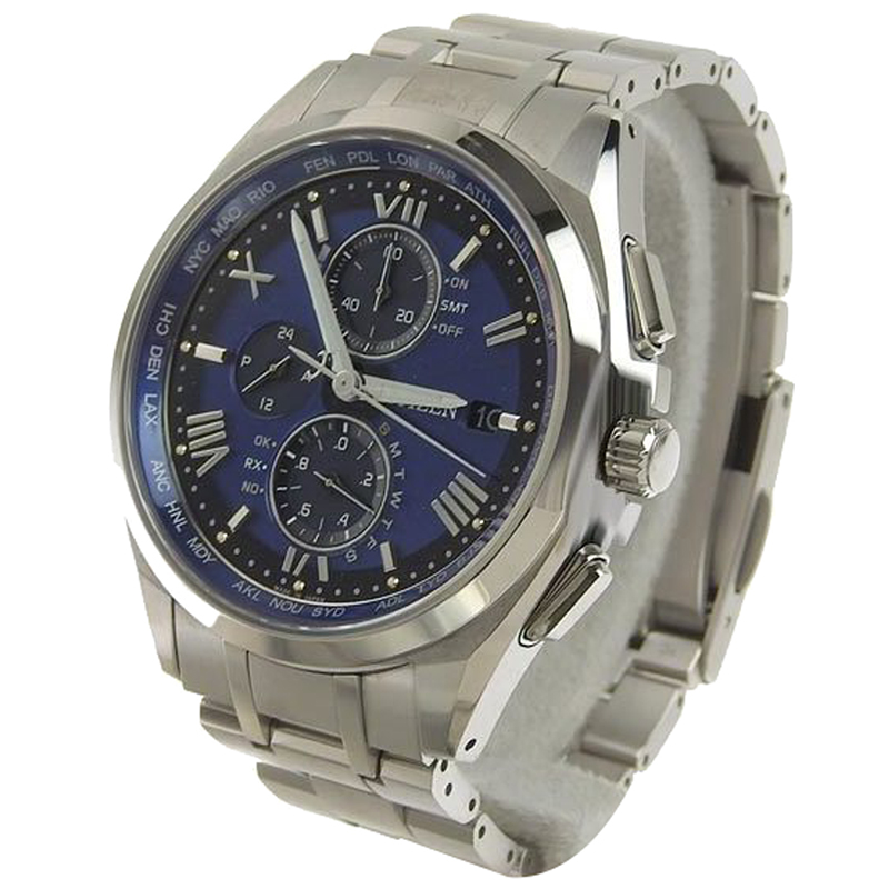 

Citizen Blue Titanium Atessa Eco-Drive Starry Sky Solar H800-T024734 Men's Wristwatch