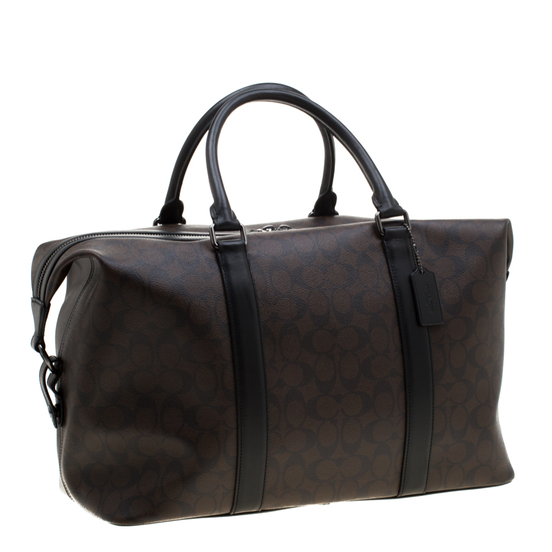 Coach mens duffle bag hot sale