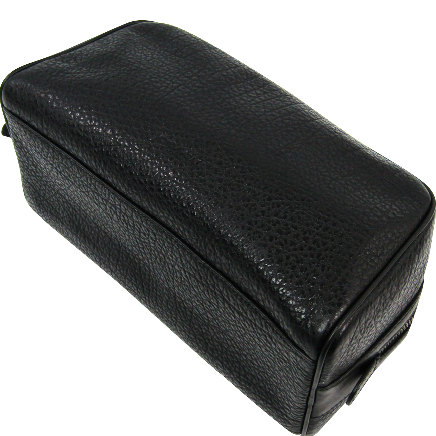 

Coach Black Leather Pouch Bag