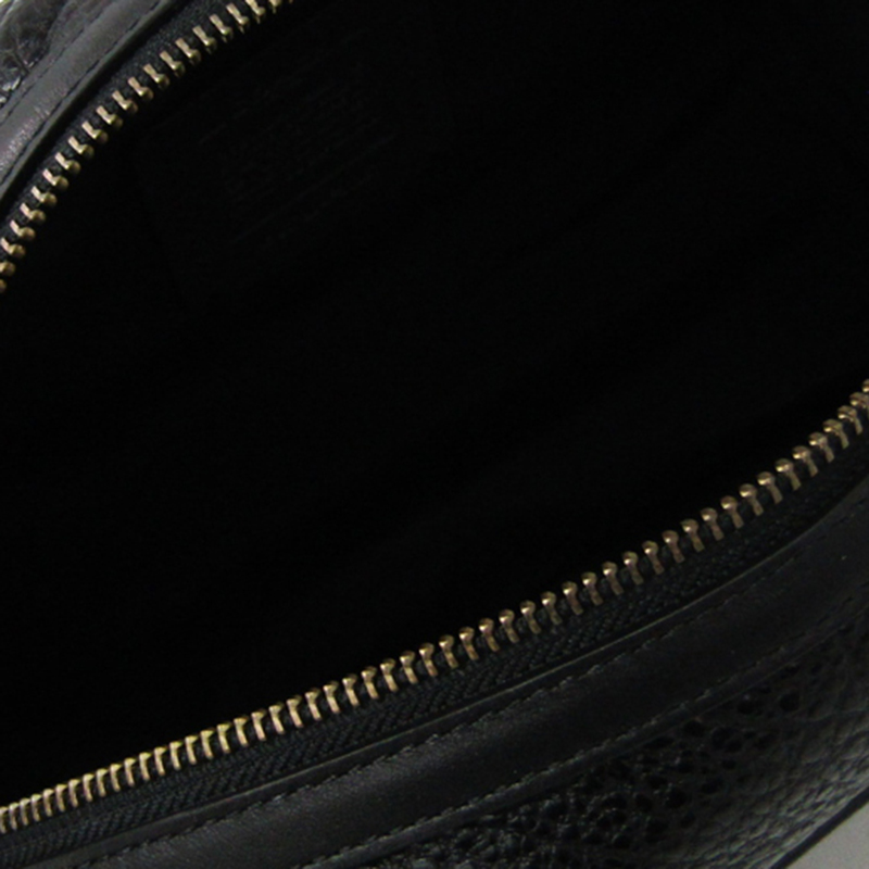 

Coach Black Leather Pouch Bag