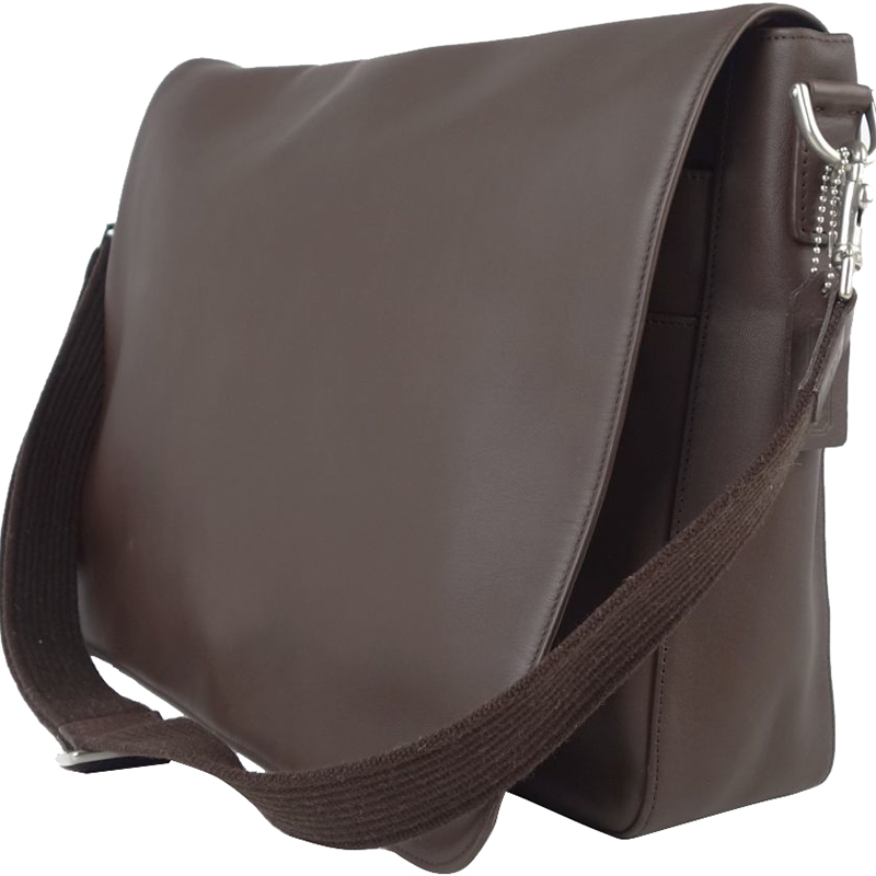 

Coach Brown Leather Messenger Bag