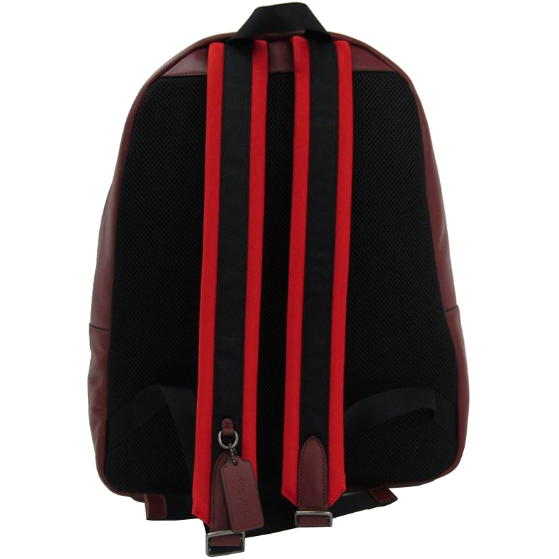 

Coach Multicolor Nylon and Leather Charles Backpack