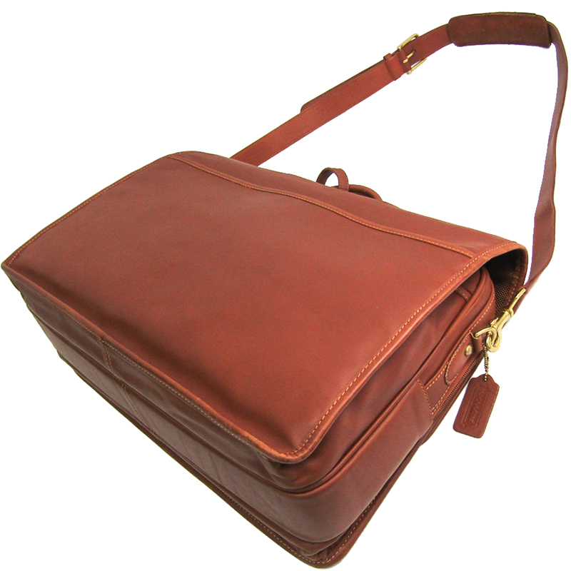 

Coach Brown Leather Briefcase Bag