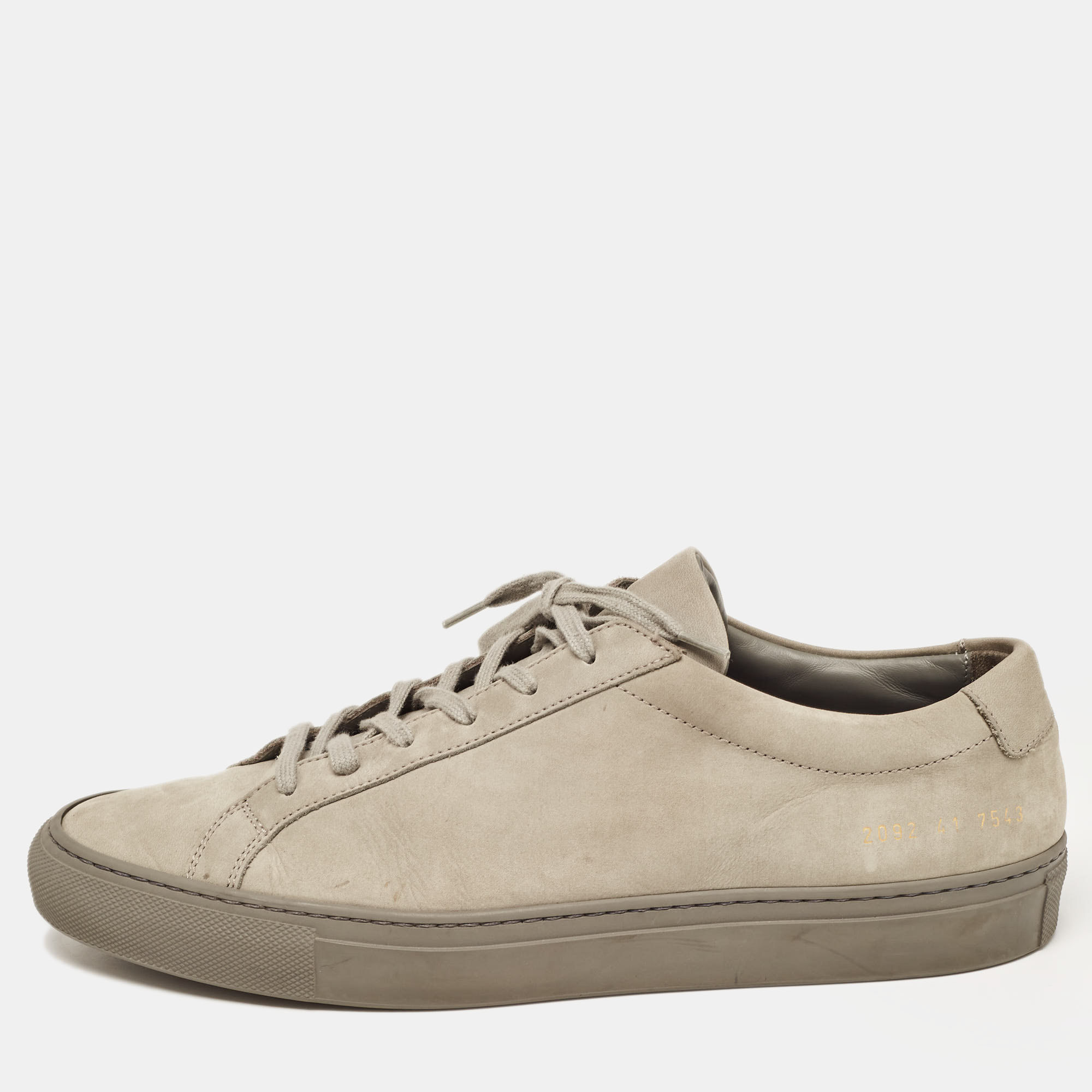 Nubuck best sale common projects