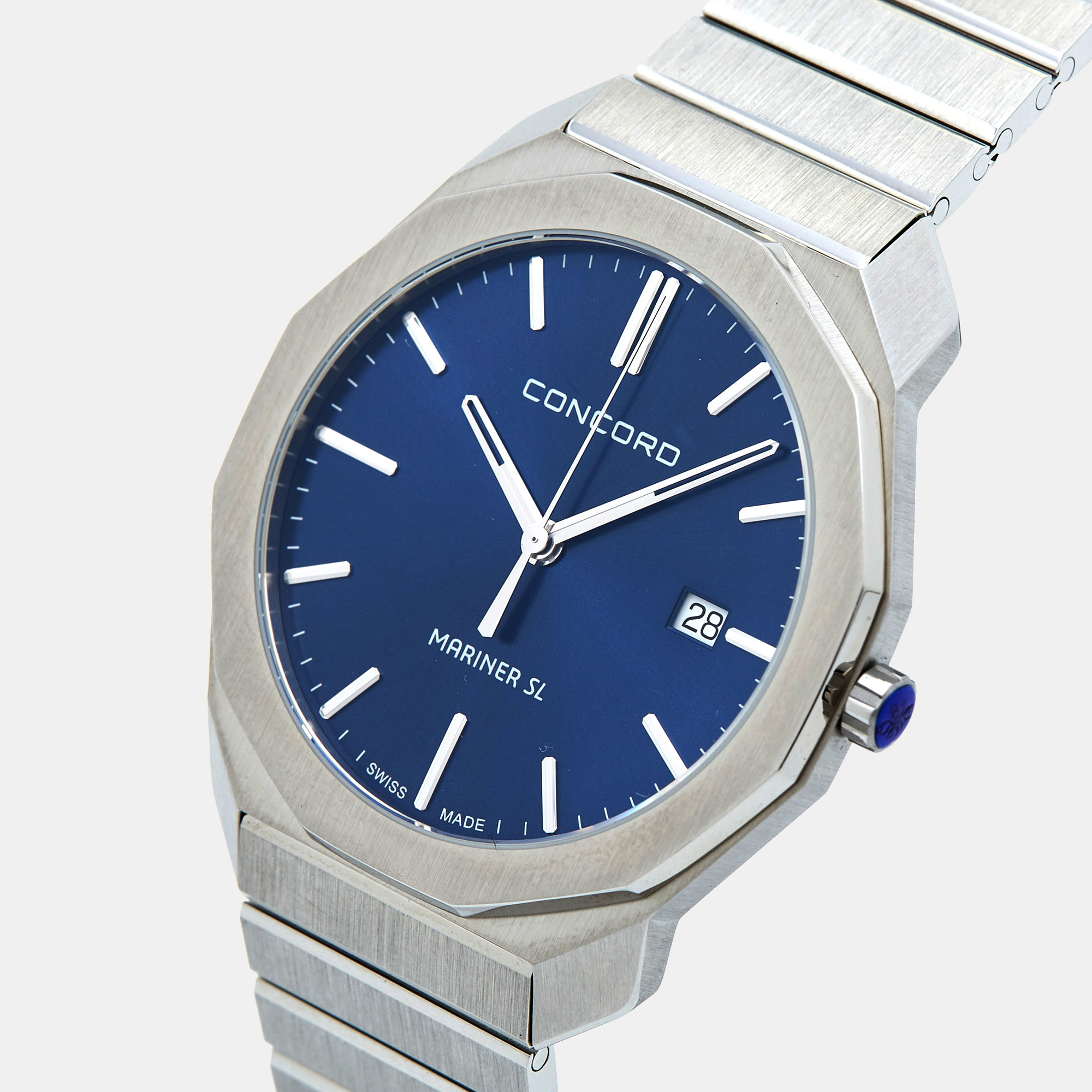 

Concord Blue Stainless Steel Mariner SL