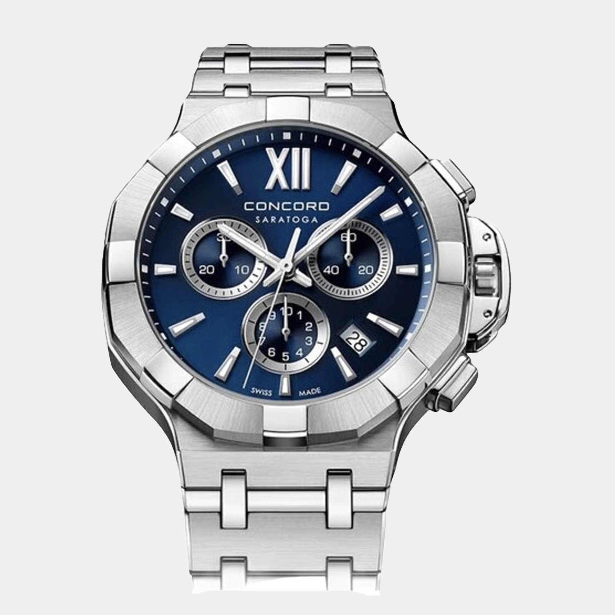 

Concord Blue Stainless Steel Saratoga
