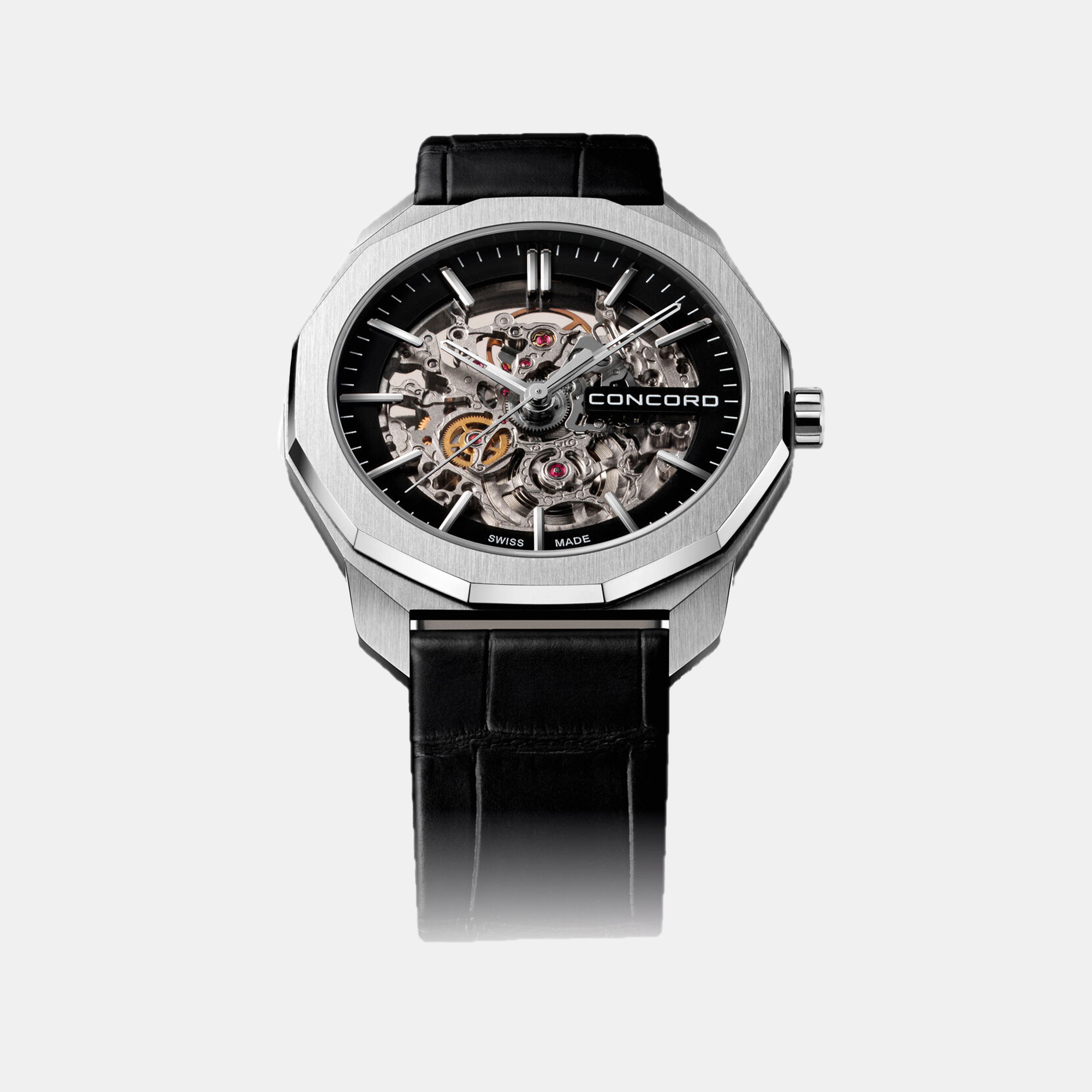 

Concord Skeleton Stainless Steel Mariner, Black
