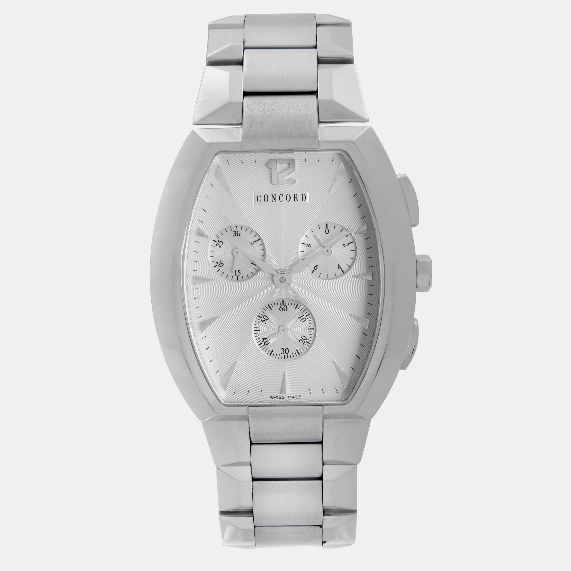 

Concord La Scala 14.C5.1482 Quartz White Dial Stainless Steel Men's Wristwatch 38 mm