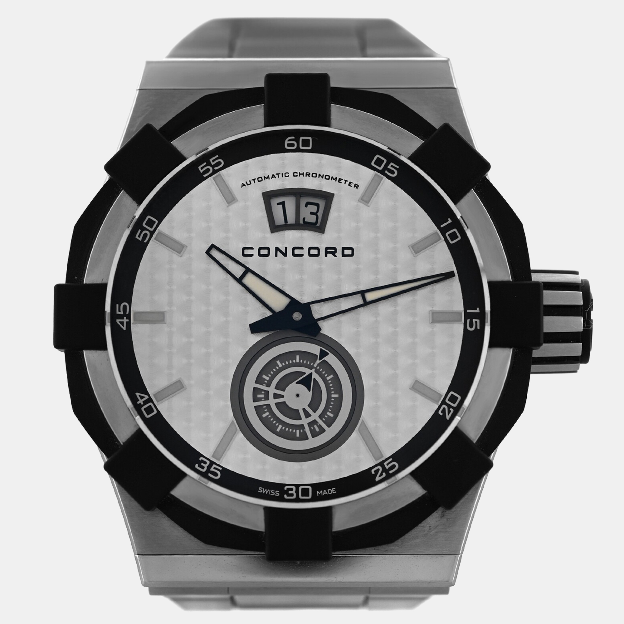 

Concord C1 01.5.14.1002 Automatic Silver Stainless Steel Men's Wristwatch 45 mm