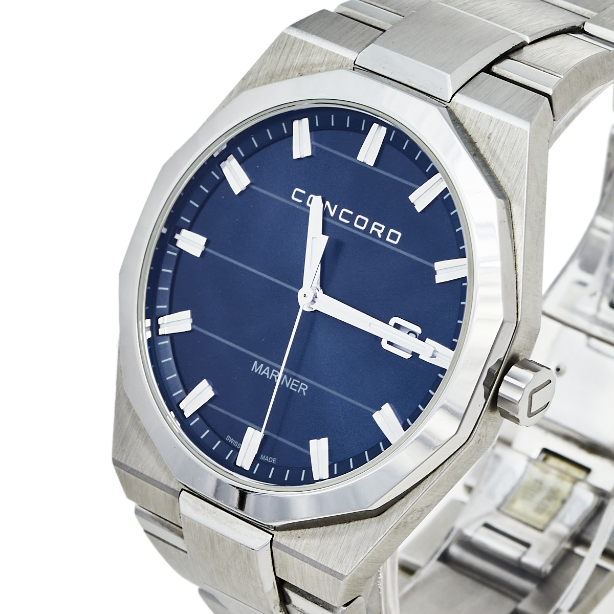 

Concord Blue Stainless Steel Mariner CC.05.1.14.1093 Men's Wristwatch