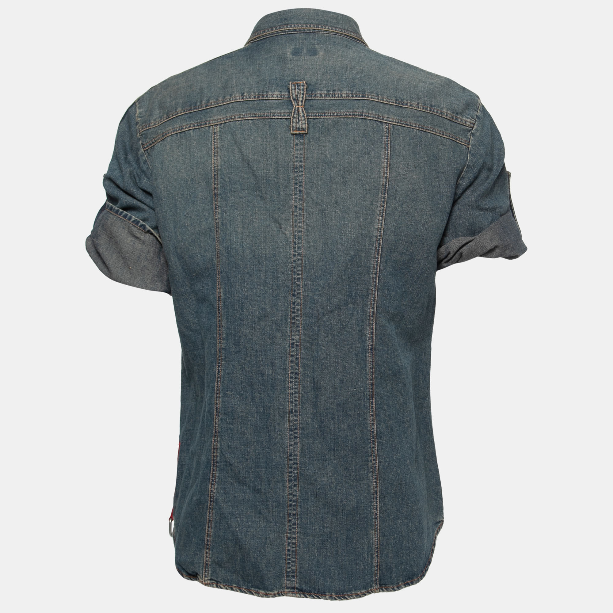 

D&G Blue Denim Short Sleeve Shirt