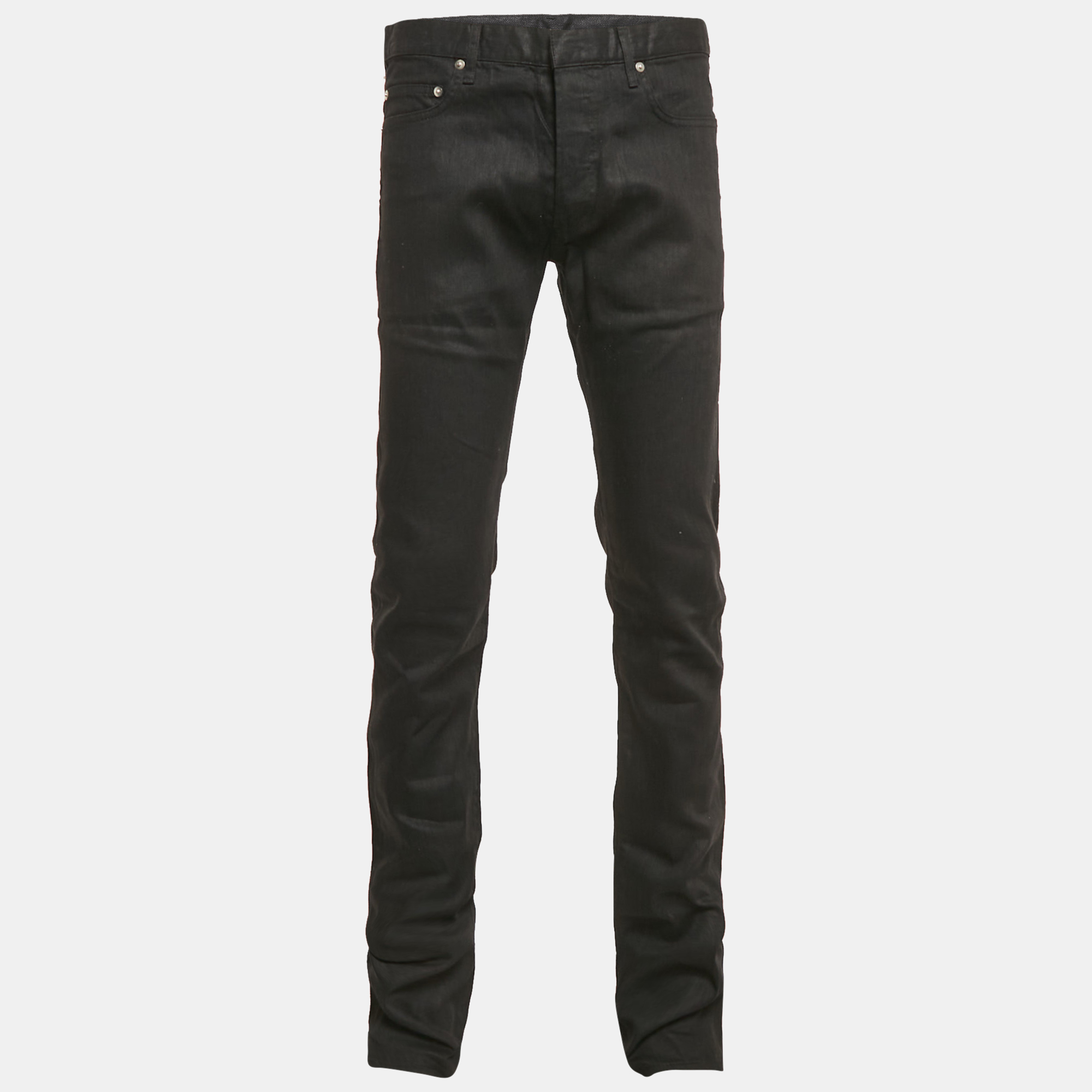 

Dior Homme Black Denim Jeans M Waist 33"