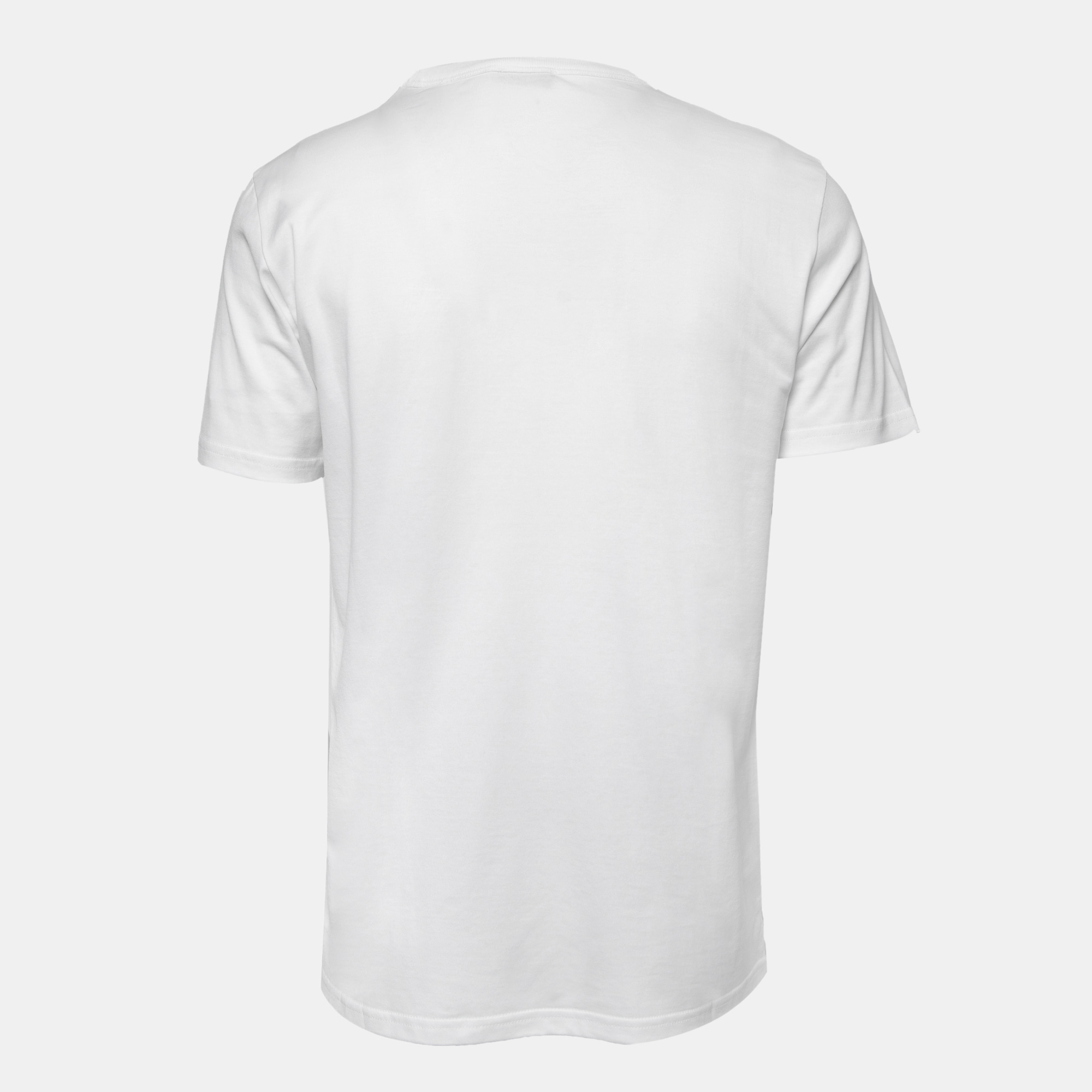 

Dior Homme White CD Icon Embroidered Cotton Crew Neck T-Shirt