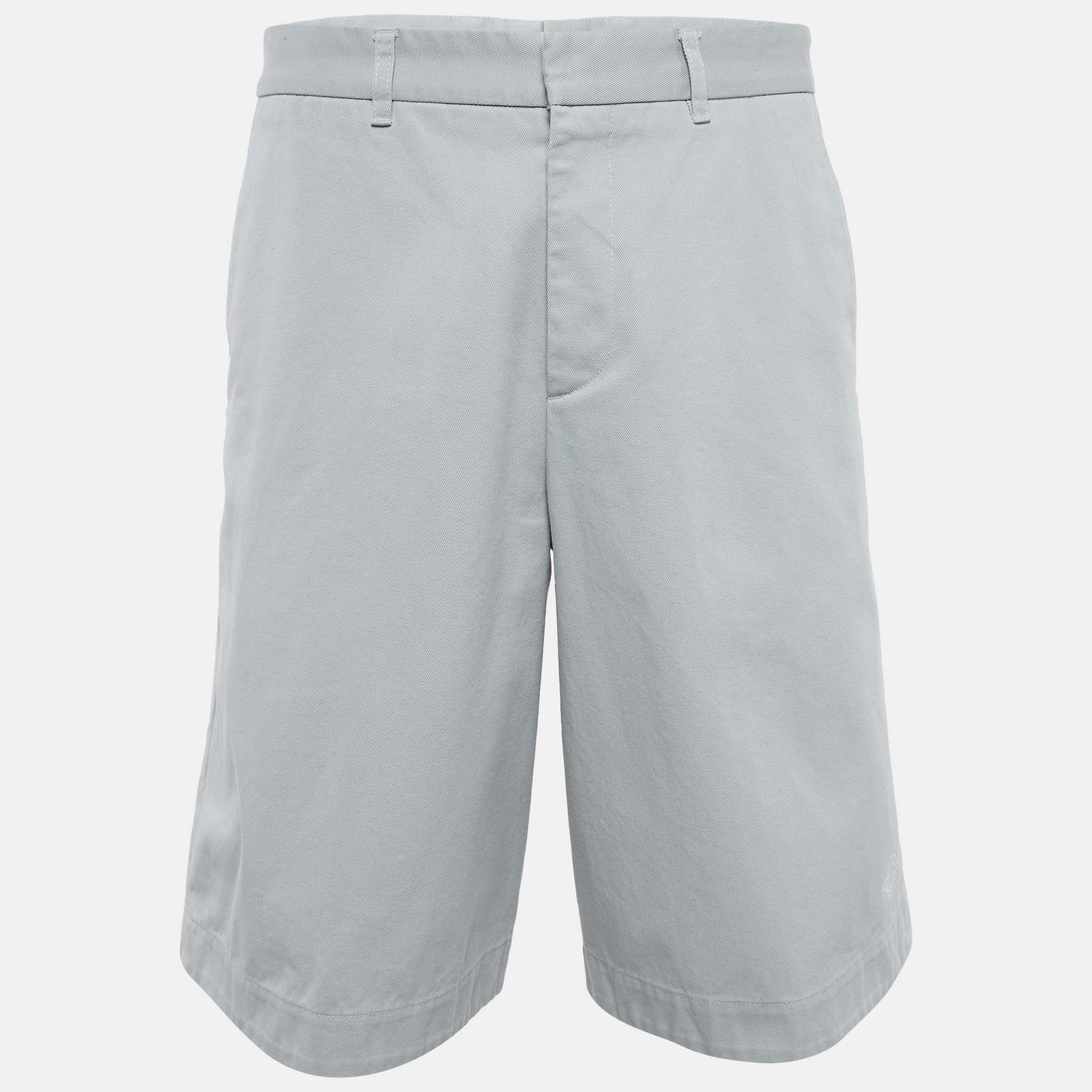 

Dior Homme X Air Jordon Grey Cotton Twill Shorts M