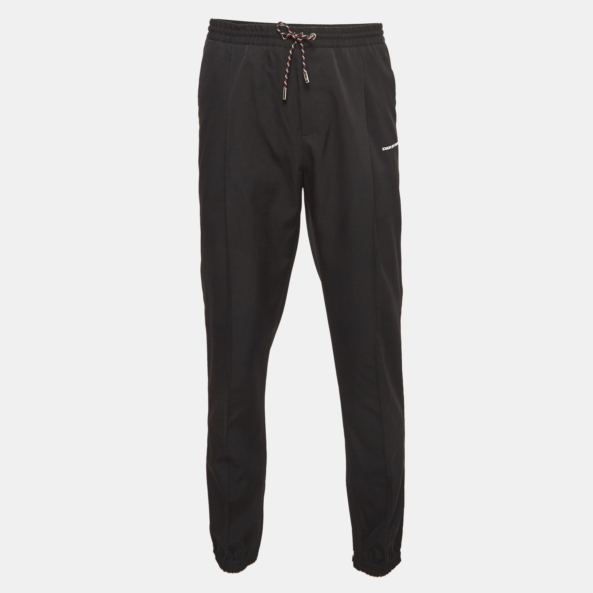 

Dior Homme Black Gabardine Jogger Pants XXL